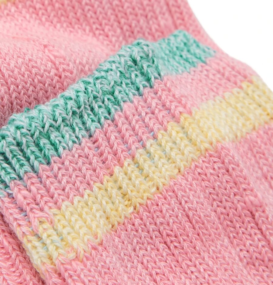 Ivy Smilie Striped Cotton and Hemp-Blend Socks - Image 2