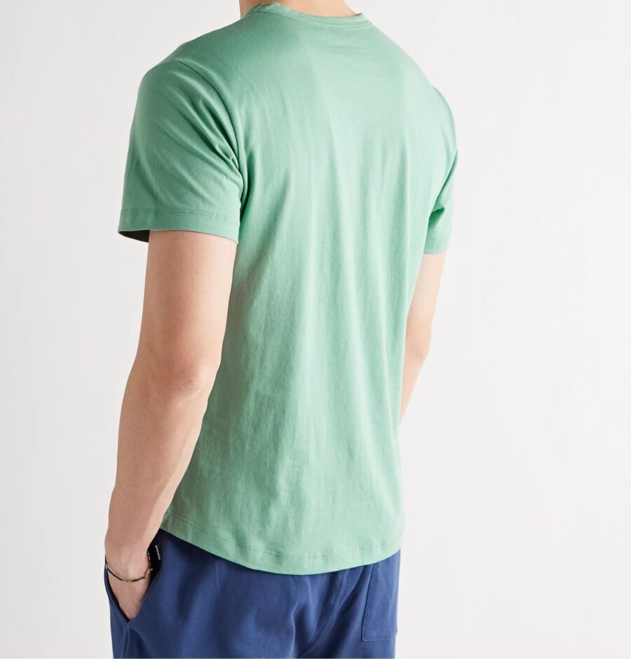 Mint Joey Cotton-Jersey T-Shirt - Image 2