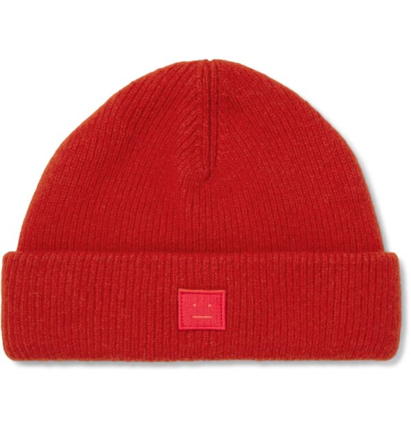 Kansy Logo-Appliquéd Wool-Blend Beanie